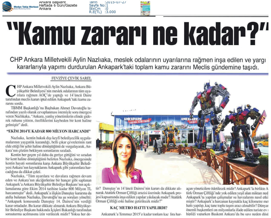 Kamu zararı ne kadar – TBMM soru önergesi