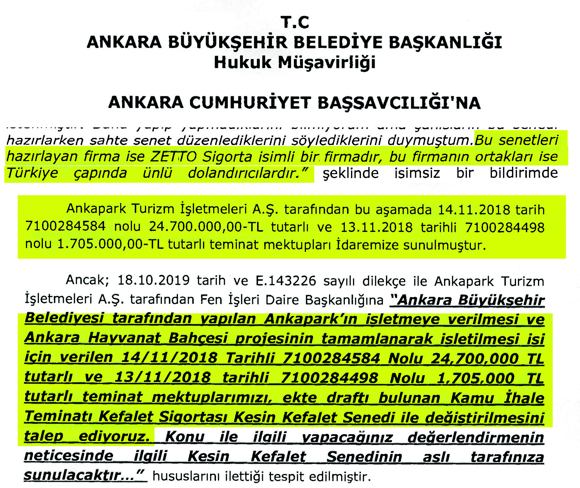 İŞLETMECİ HAKKINDA SAHTE SENET