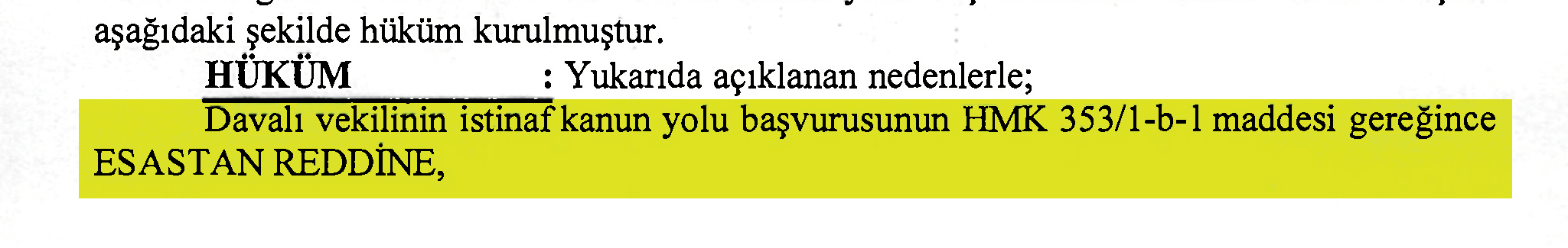İŞLETMECİ TARAFINDAN AÇILAN DAVADA 23 MART 2021