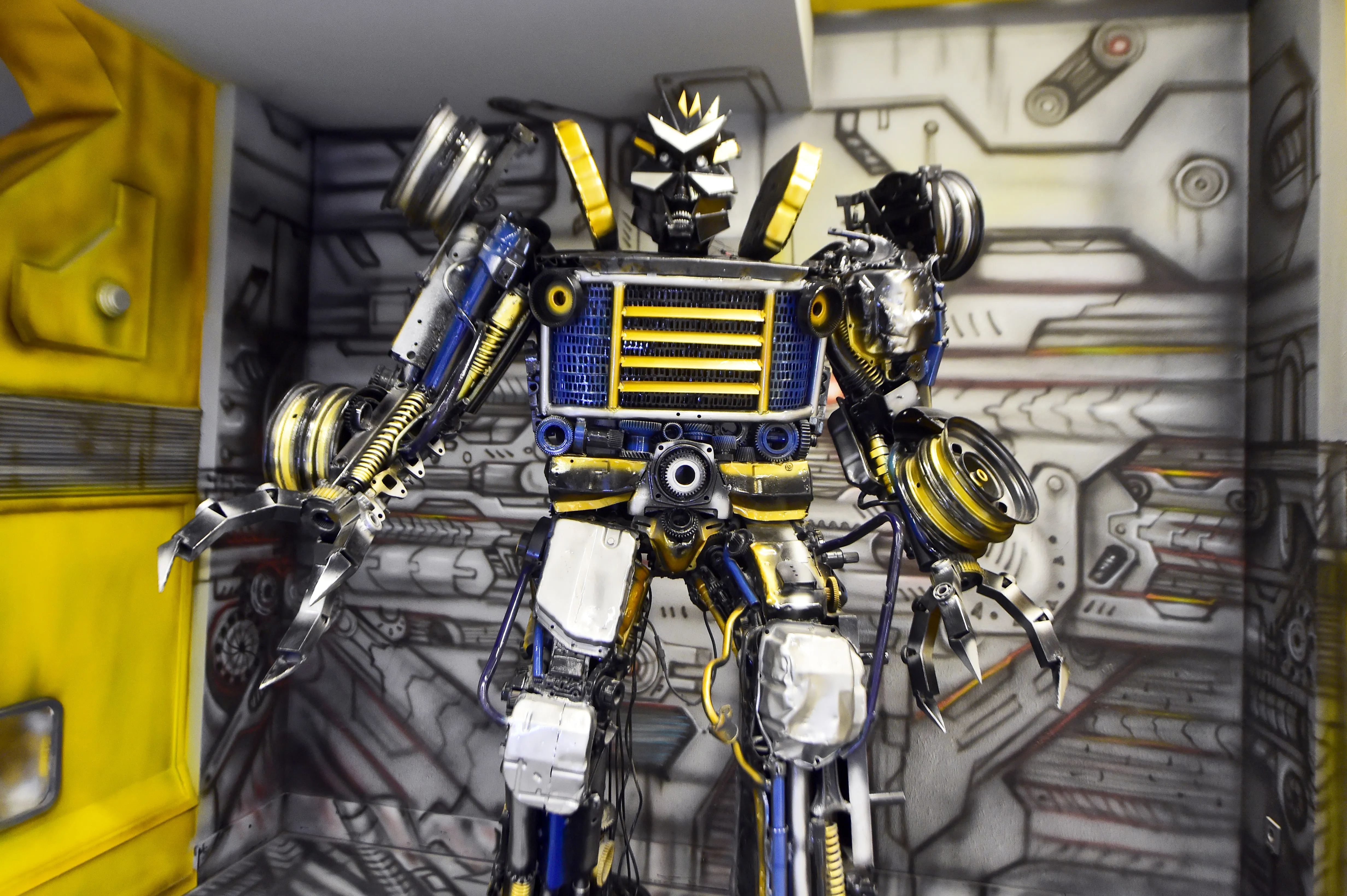 Transformers robot detay