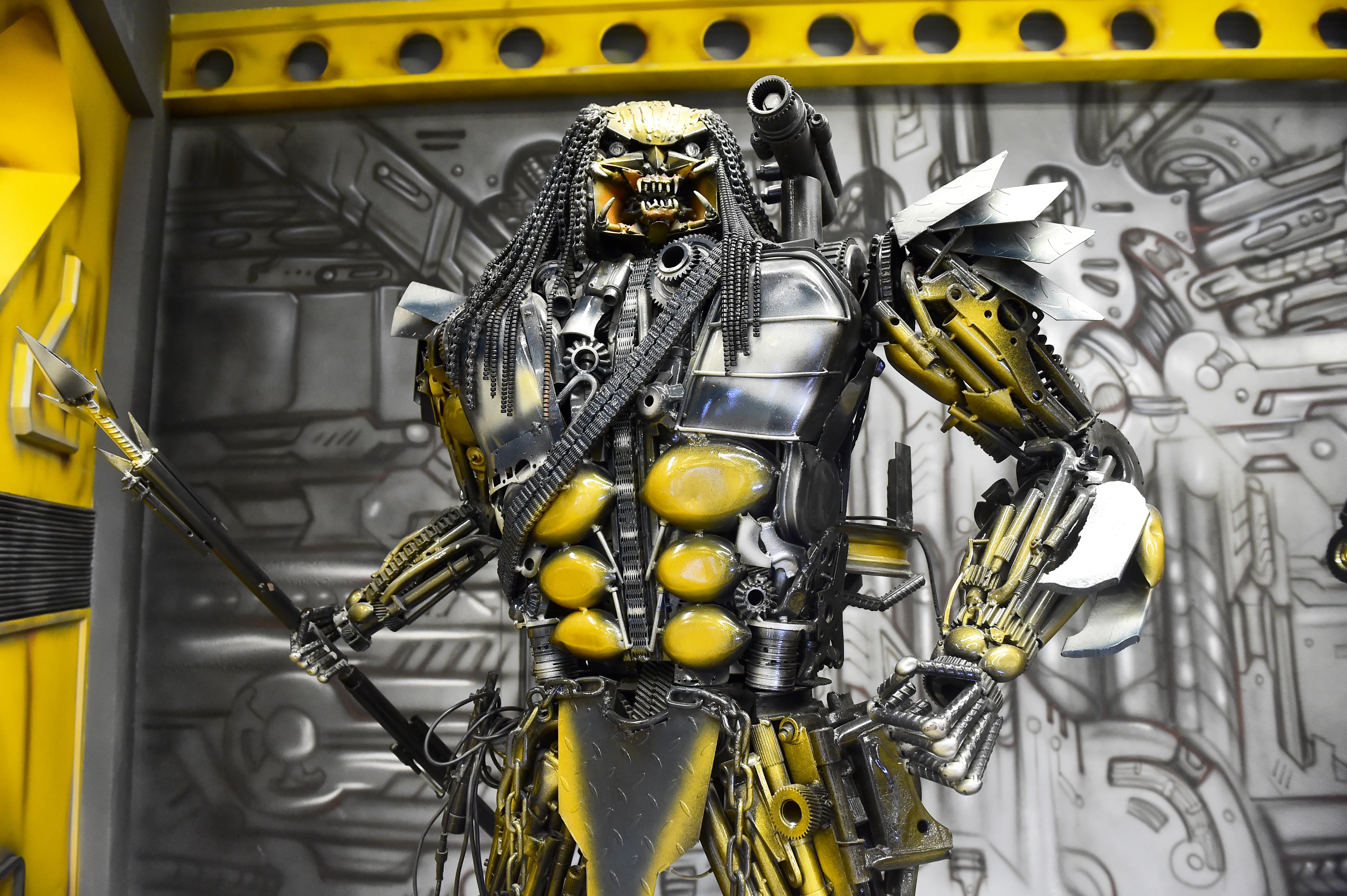 Transformers robot yakın çekim