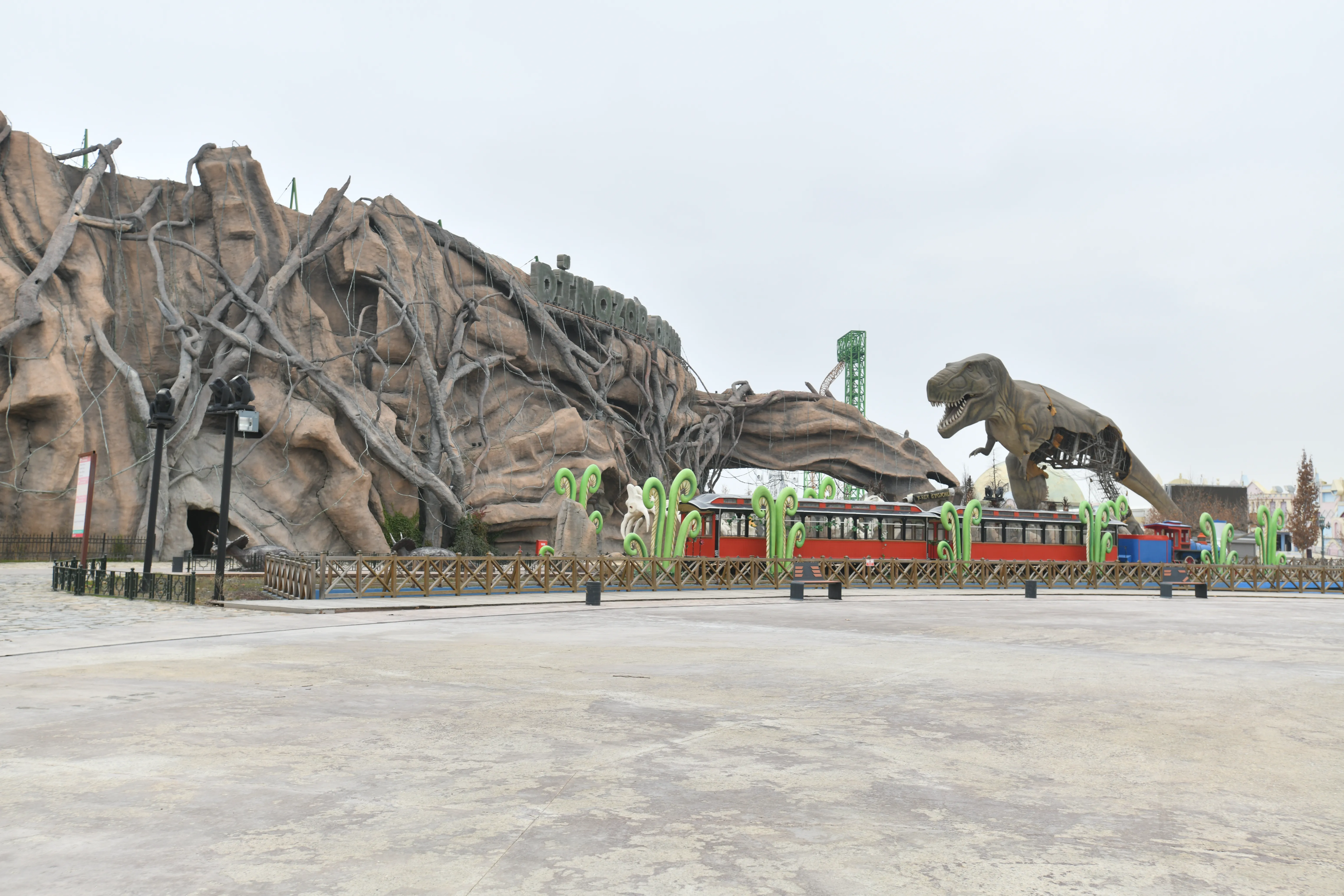 Dinozor Ormanı genel görünüm